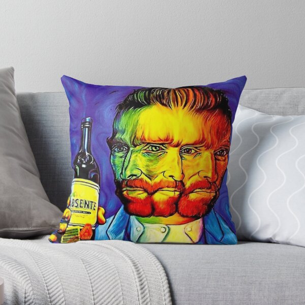 ABSINTHE Throw Pillow