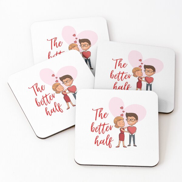 Item preview, The Better Half, Gift for valentine day and mother day designed and sold by Darisset.