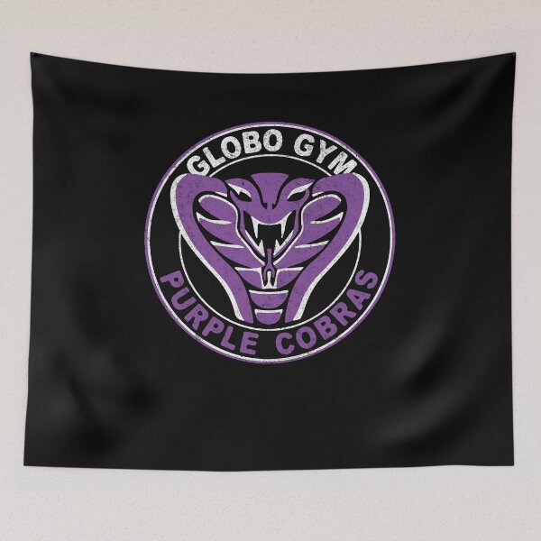 Item preview, Globo Gym - Purple Cobras vintage logo designed and sold by Primotees.