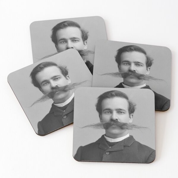 Item preview, A Man And His Moustache designed and sold by GreatTomorrow.
