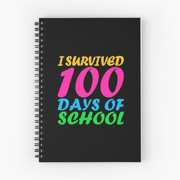 Item preview, I Survived 100 Days of School Funny designed and sold by Singhe Design.