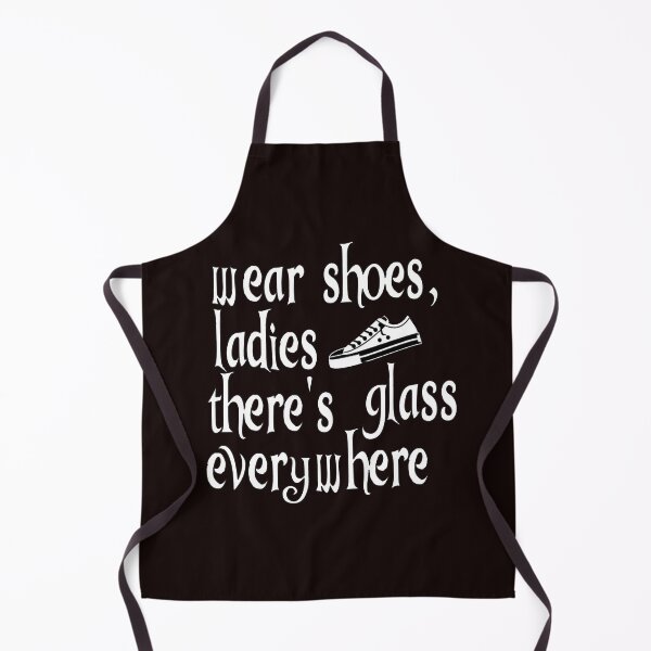 Item preview, Wear Shoes Ladies There's Glass Everywhere designed and sold by Timeforplay.