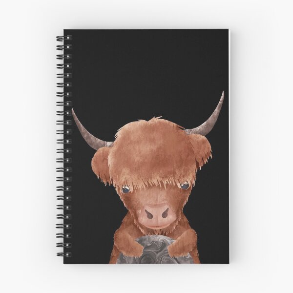 Item preview, My Scottish highland cow on the moon designed and sold by XandYart.