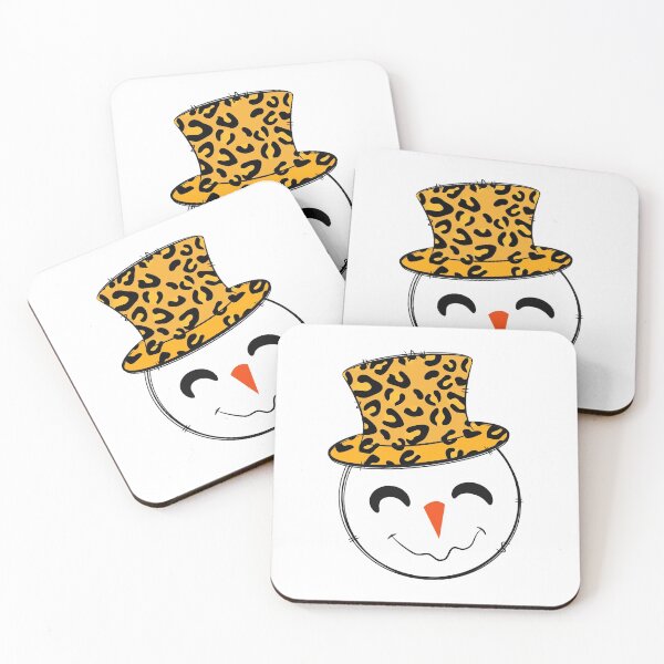Item preview, Leopard Snowman Head Winter designed and sold by MisPuHoney.