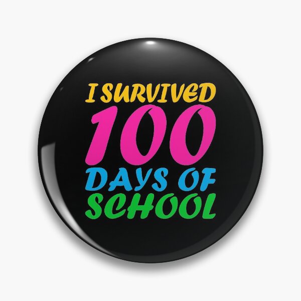 Item preview, I Survived 100 Days of School Funny designed and sold by Singhe Design.