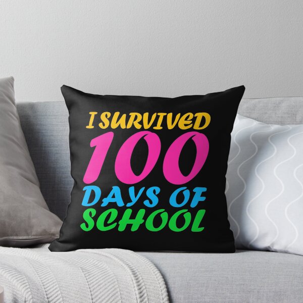 Item preview, I Survived 100 Days of School Funny designed and sold by Singhe Design.