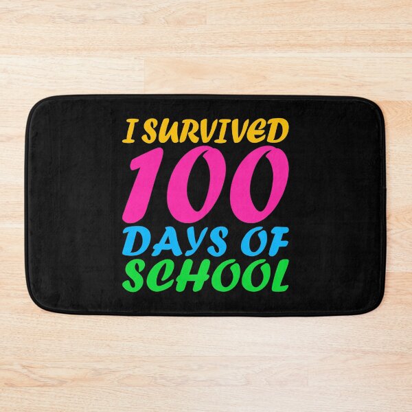 Item preview, I Survived 100 Days of School Funny designed and sold by Singhe Design.