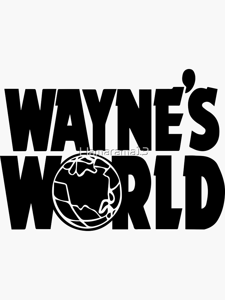 Wayne's World POCKET TEE (Inverted) by Llamarama13