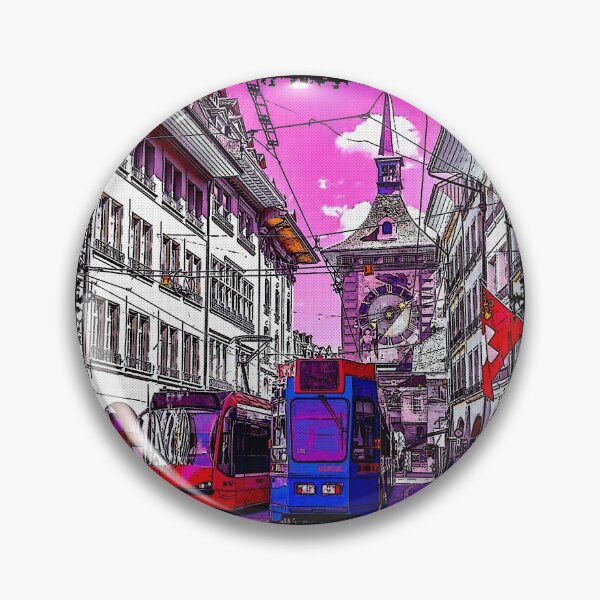 Artikelvorschau, Bern Schweiz - Schwyz - Schweiz - Suiça - Suisse - Svizzera - Schwiiz - Digitales Malen Pintura Digital - Comics Urban entworfen und verkauft von RazzArt.