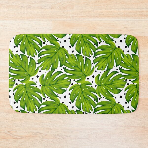 Item preview, Monstera Deliciosa Leaf Polka Dot Pattern designed and sold by Kraina.