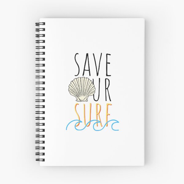 Item preview, Save Our Surf | Cute Ocean Conservation designed and sold by CozyMarket.