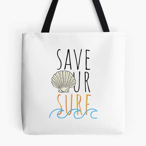 Item preview, Save Our Surf | Cute Ocean Conservation designed and sold by CozyMarket.
