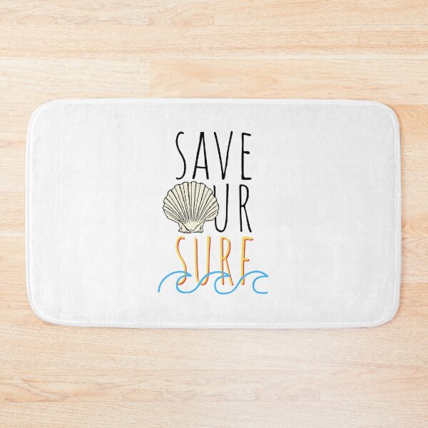 Item preview, Save Our Surf | Cute Ocean Conservation designed and sold by CozyMarket.