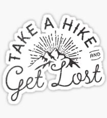 TAKE A HIKE Sticker