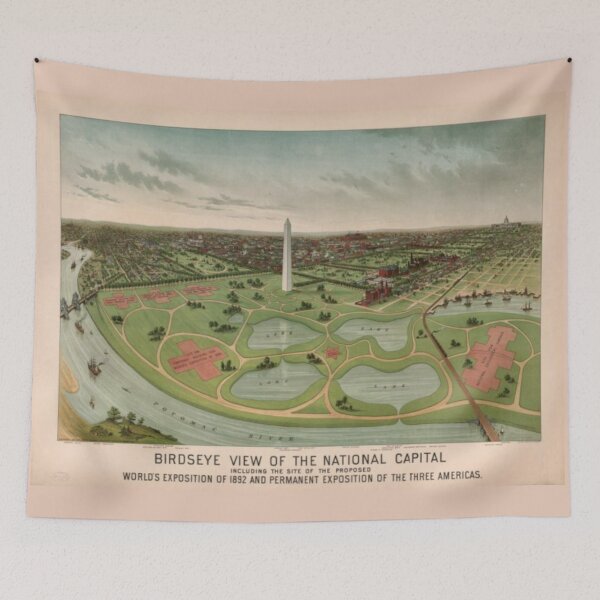Item preview, Washington From The Sky designed and sold by GreatTomorrow.