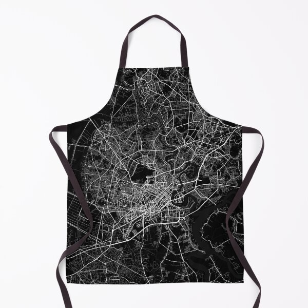 Item preview, Mapa de la ciudad de Ho Chi Minh de Vietnam - Luna llena designed and sold by deMAP.