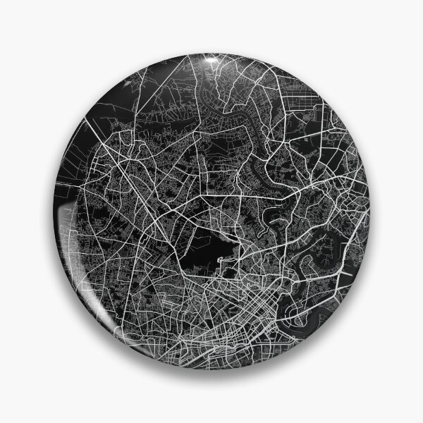 Item preview, Mapa de la ciudad de Ho Chi Minh de Vietnam - Luna llena designed and sold by deMAP.