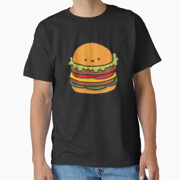 Item preview, Cute burger. Hamburger fast food. designed and sold by kostolom3000.