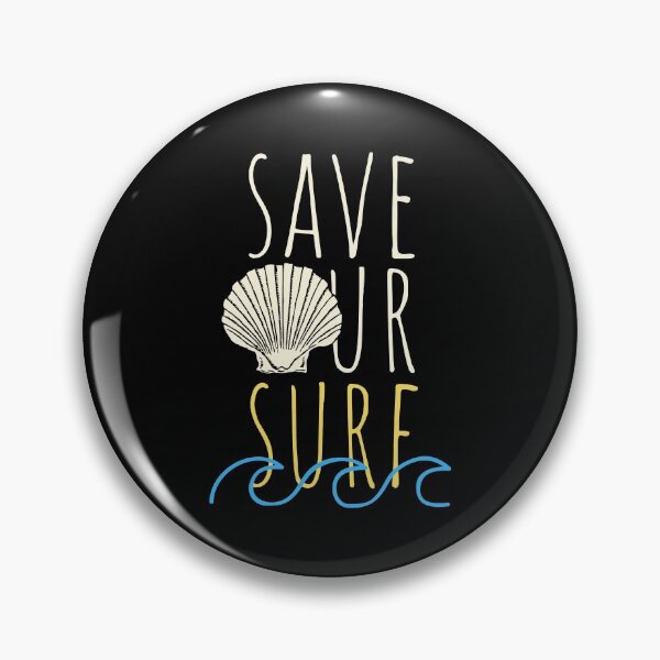 Item preview, Save Our Surf | Cute Ocean Conservation designed and sold by CozyMarket.