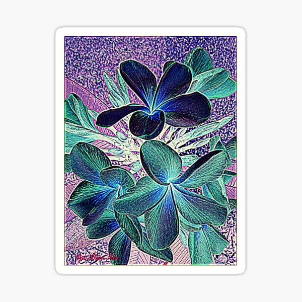 Item preview, FRANGIPANI FANTASY BOTANICAL  designed and sold by Opalbluerose.