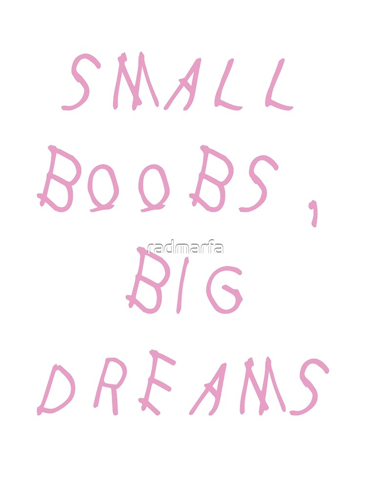 Small Boobs, Big Dreams - DRAKE Poster