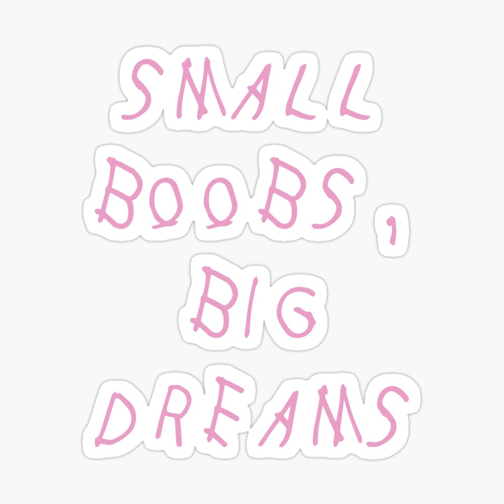 Small Boobs, Big Dreams - DRAKE Poster