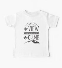 WORTH THE CLIMB Baby Tee