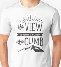 Camiseta unisex WORTH THE CLIMB