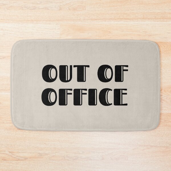 Item preview, Out Of Office - Black and Beige designed and sold by Flip & Flop.