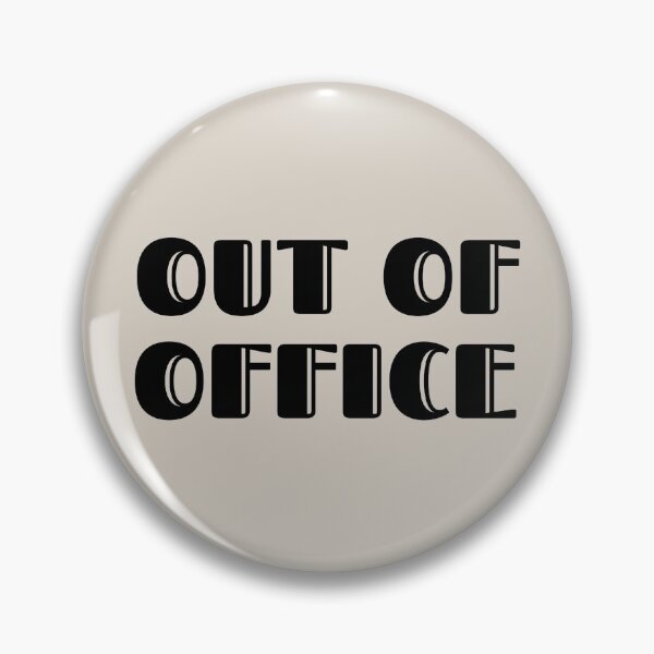 Item preview, Out Of Office - Black and Beige designed and sold by Flip & Flop.