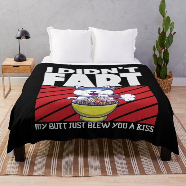 Item preview, I Didnt Fart My Butt Just Blew You a Kiss Anime designed and sold by Hananiah Merch.