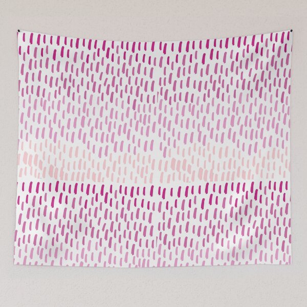 Item preview, Pink Ombre Brush Stroke Boho Print designed and sold by ParadiseAvenue.
