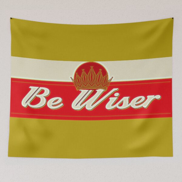 Item preview, Be Wiser Logo Parody  designed and sold by hempress.