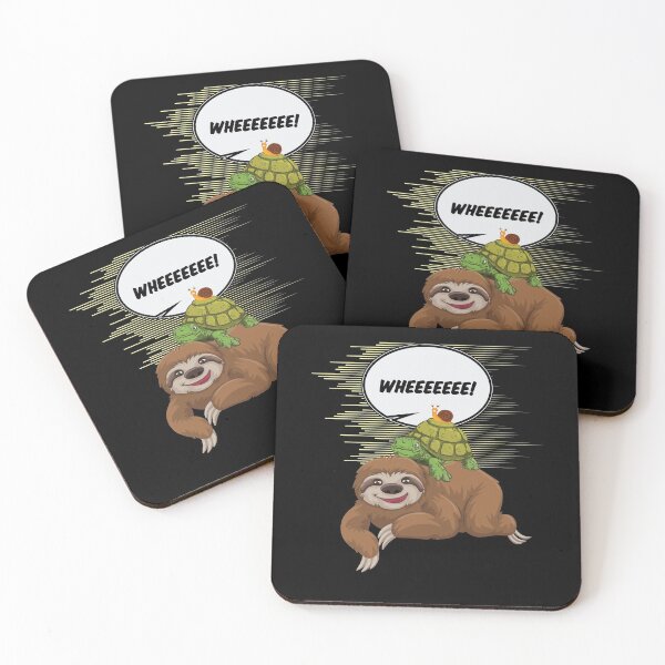 Item preview, Sloth Turtle Snail Piggyback Funny Animal designed and sold by Hananiah Merch.