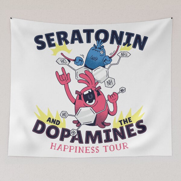 Item preview, Funny Chemistry Molecules Happiness Band Tour designed and sold by TeesByMark.