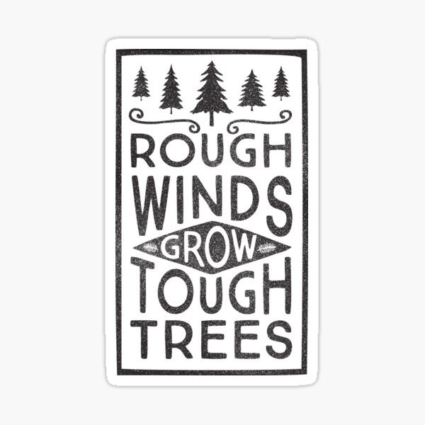 Item preview, TOUGH TREES designed and sold by cabinsupplyco.