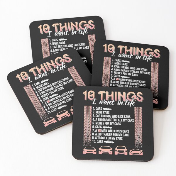 Item preview, 10 Things I Want in My Life Cars Couple designed and sold by Hananiah Merch.
