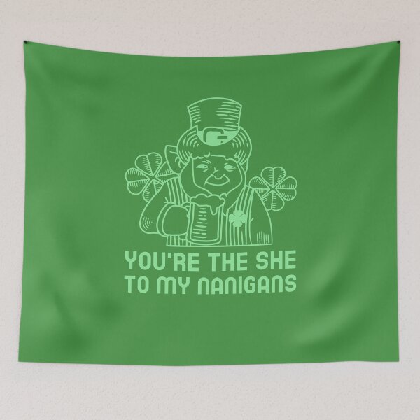 Item preview, You're The She to My Nanigans - Leprechaun Sketch - St. Patricks Day designed and sold by alancrapopod.