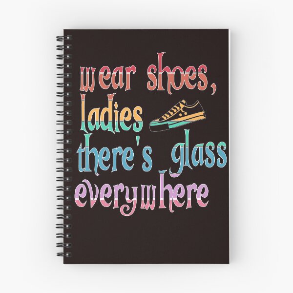 Item preview, Wear Shoes Ladies There's Glass Everywhere rainbow designed and sold by Timeforplay.