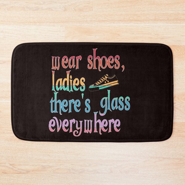 Item preview, Wear Shoes Ladies There's Glass Everywhere rainbow designed and sold by Timeforplay.