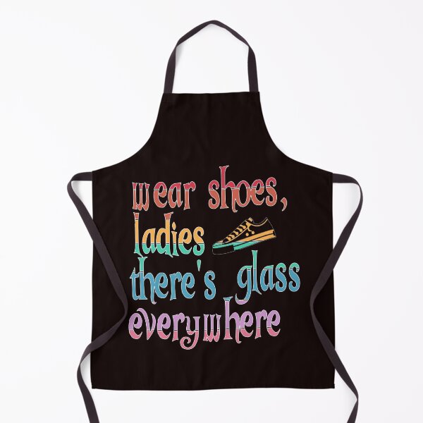 Item preview, Wear Shoes Ladies There's Glass Everywhere rainbow designed and sold by Timeforplay.