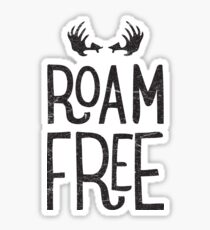 ROAM FREE Sticker