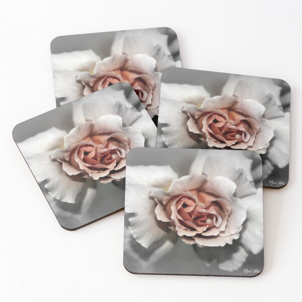 Aperçu de l'œuvre CAFÉ LATTE ROSE FLORAL créée et vendue par Opalbluerose.