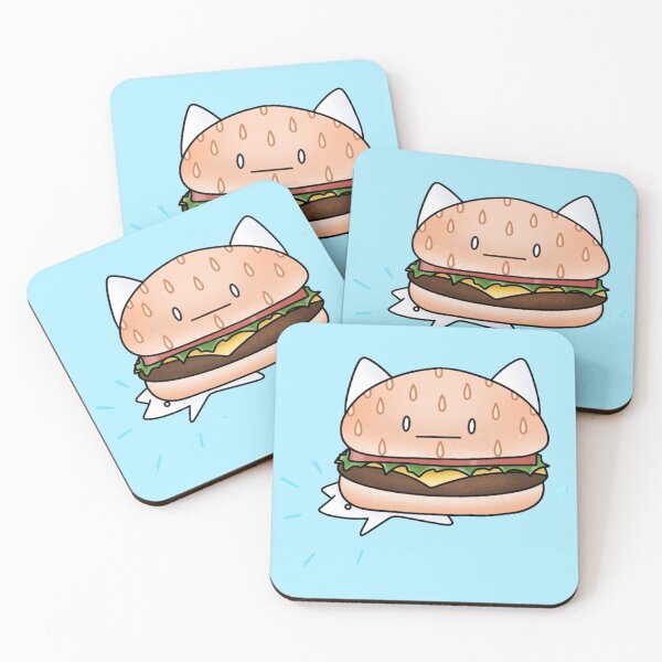 Aperçu de l'œuvre Burger Squish créée et vendue par KatKweenDesigns.
