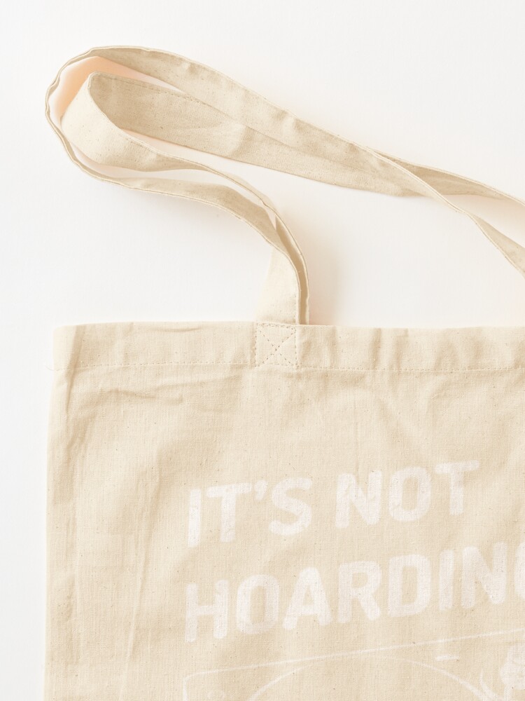 VAMSII Vinyl Record Tote Bag it's not Hoarding if it's Vinyl Gifts for