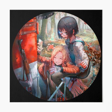 Otherside Picnic - Circle autumn Art Board Print for Sale by Joni77