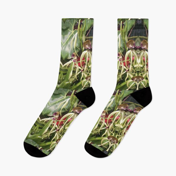 Item preview, Botanical Divine - Powerful Purple Orchids in a Green Growing Paradise designed and sold by RoseAromas.