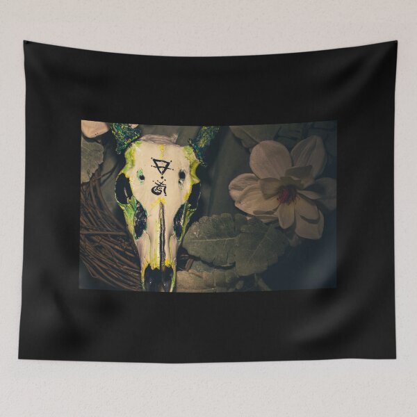 Item preview, Deer Skulls and Flowers designed and sold by AllysiaAltck.