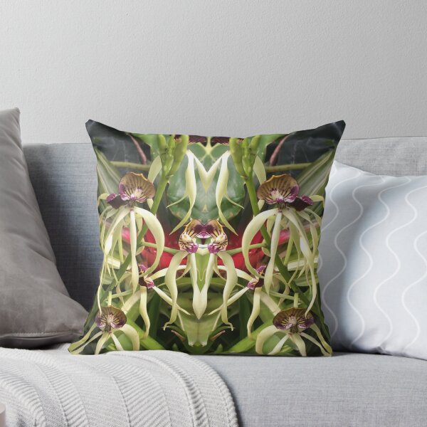 Item preview, Botanical Divine - Powerful Purple Orchids in a Green Growing Paradise designed and sold by RoseAromas.