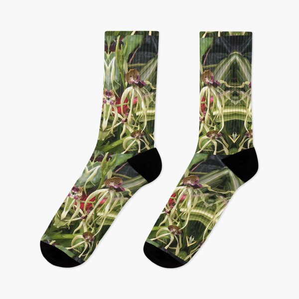 Item preview, Botanical Divine - Powerful Purple Orchids in a Green Growing Paradise designed and sold by RoseAromas.